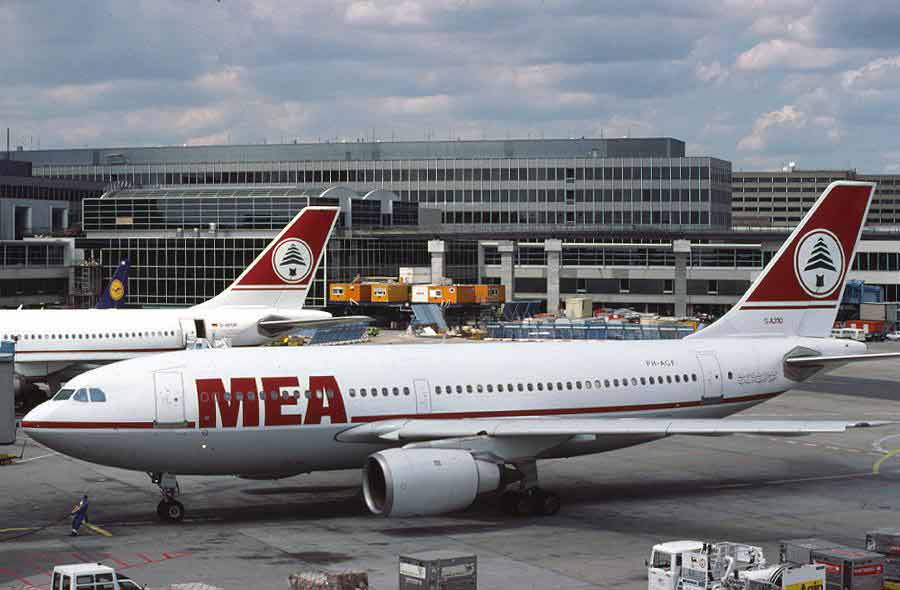 Airbus A310 MEA Middle East Airlines